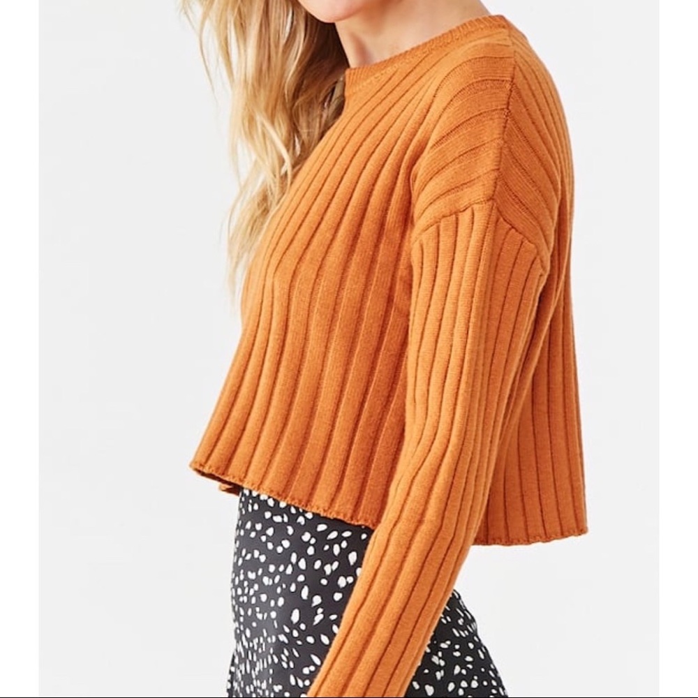 Ribbed Long Sleeve Sweater